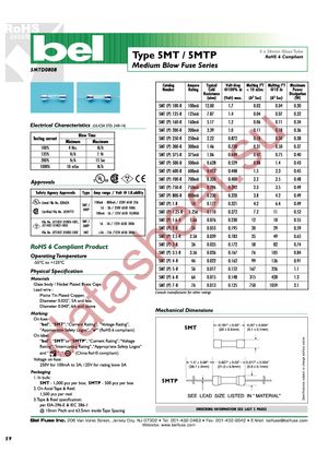 5MTP 1.6-R datasheet  